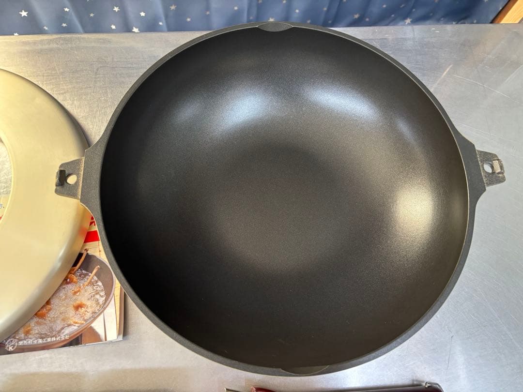 ピースター　ゴールド　中華鍋