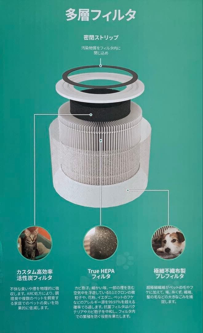 Levoit 空気清浄機　☆ペット脱臭特化型☆
