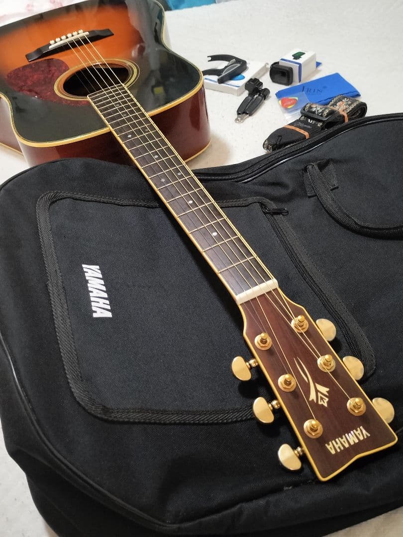 YAMAHA ヤマハ ギター アコースティックギター トップ単板 オマケ多数