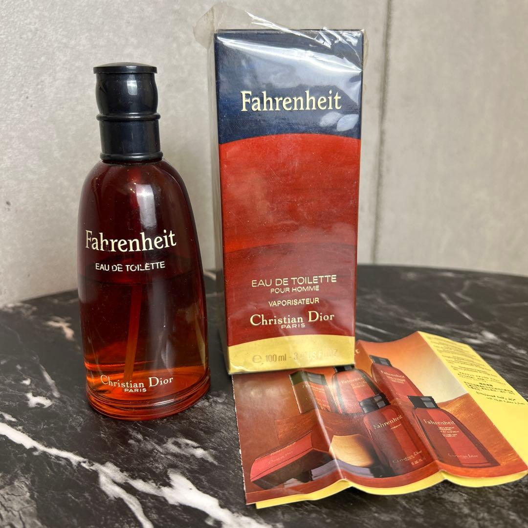 ❤廃盤商品レア❤クリスチャン・ディオール100ml　Fahrenheit お箱付