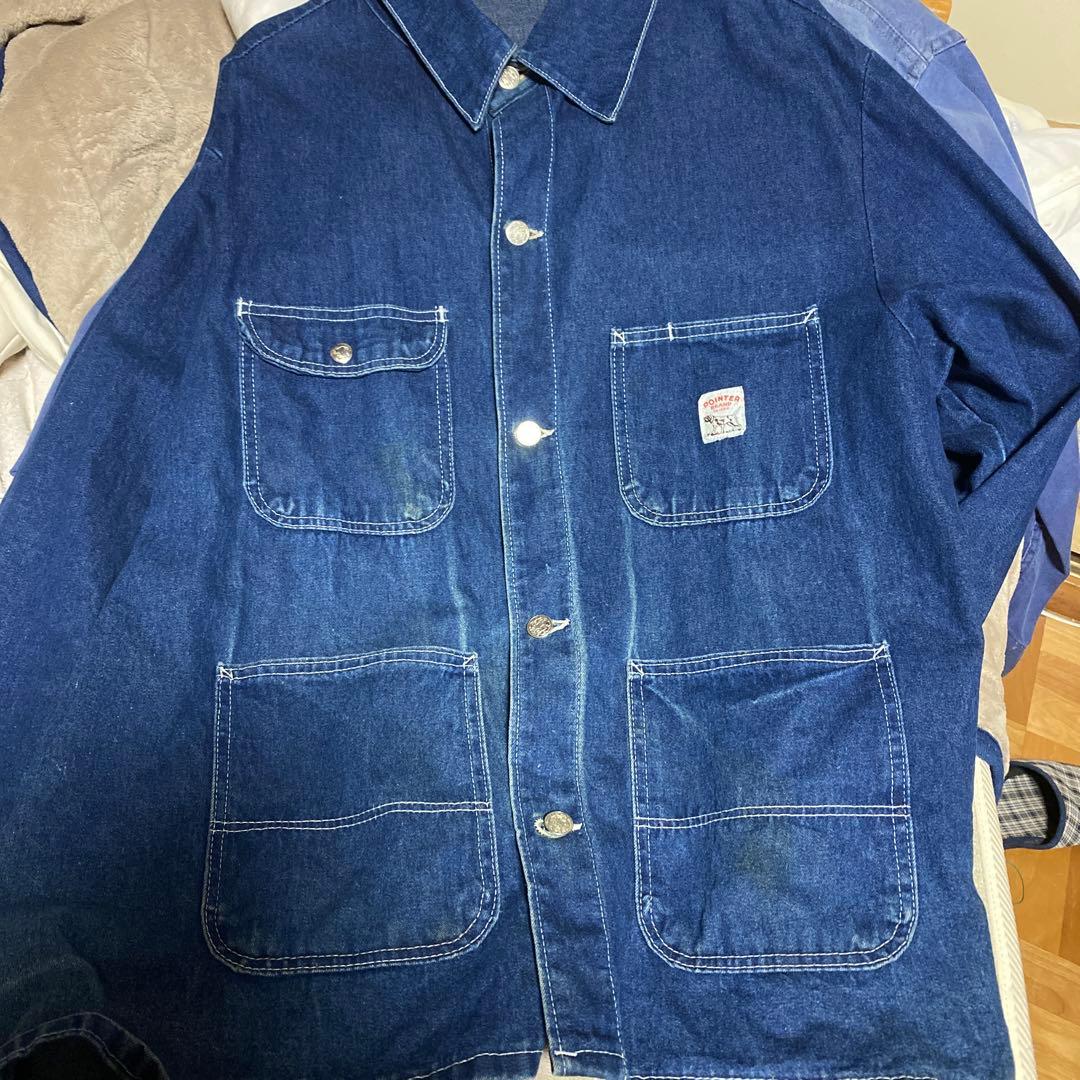 90s POINTER デニムカバーオール 50インチ MADE IN USA