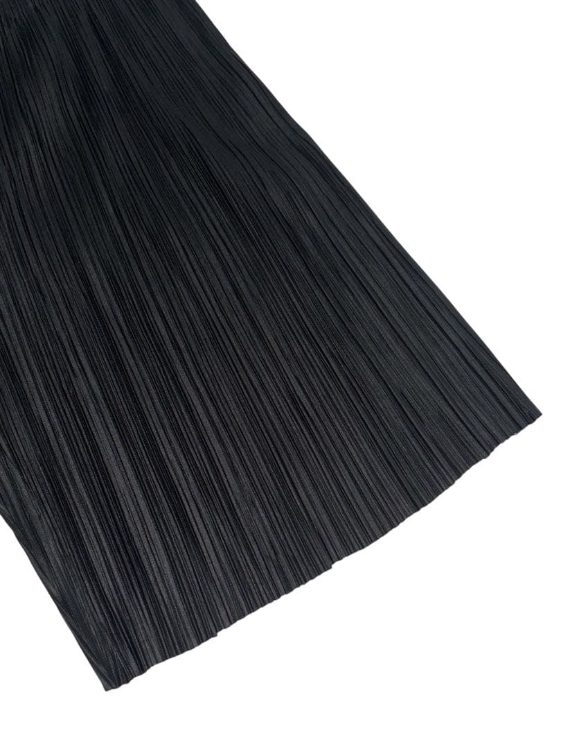 ISSEY MIYAKE プリーツプリーズ ショートパンツ ブラック S