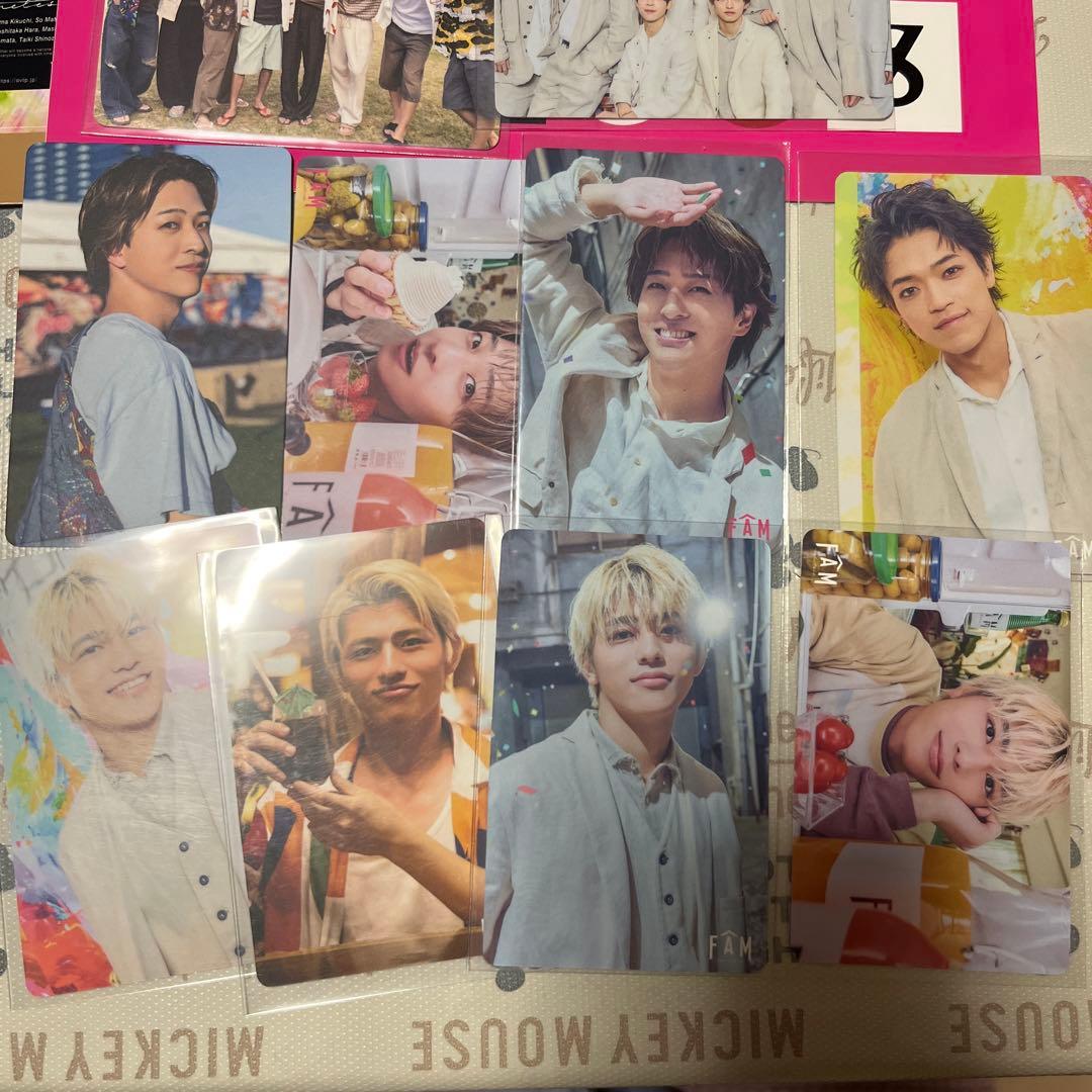 timelesz FAM 4形態セット 特典付き