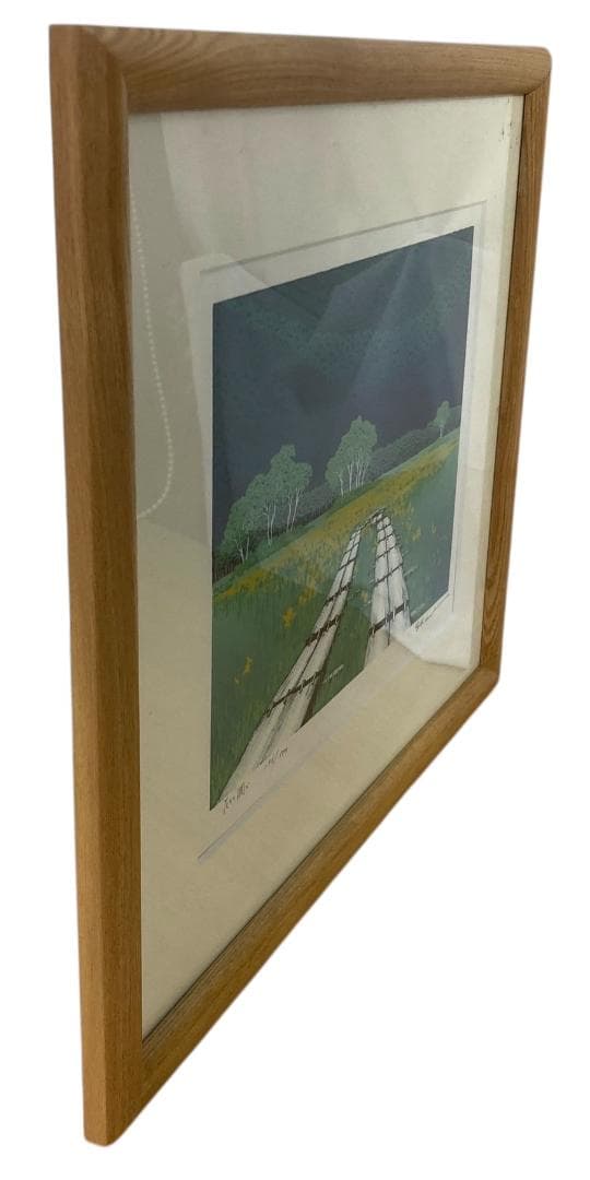 ★良品★ セントポールギャラリー 花々の調べ 小暮真望 シルクスクリーン