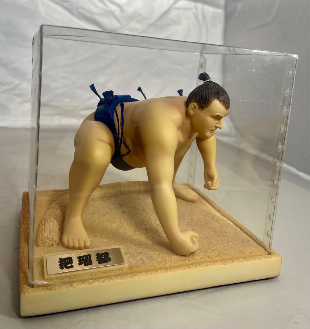 ［希少］大相撲　把瑠都 バルト フィギュア　ケース付き　力士