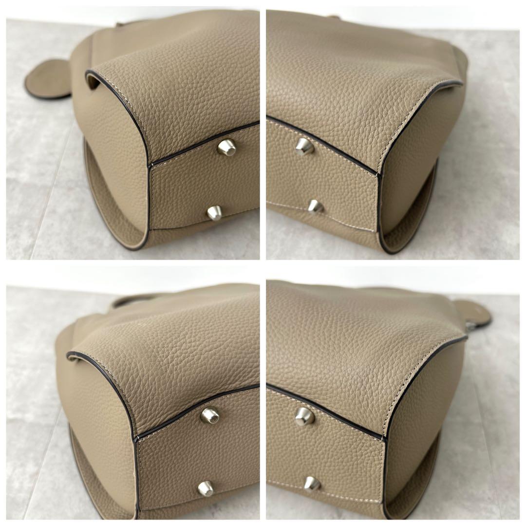 【極美品✨️】HAYNI Crymit ハンドバッグ 2wayバッグ グレージュ