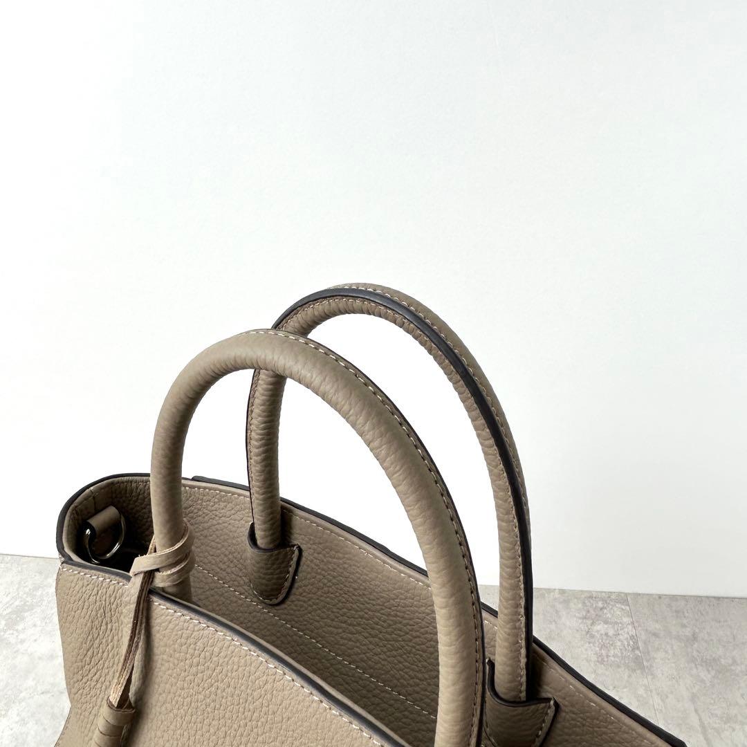 【極美品✨️】HAYNI Crymit ハンドバッグ 2wayバッグ グレージュ