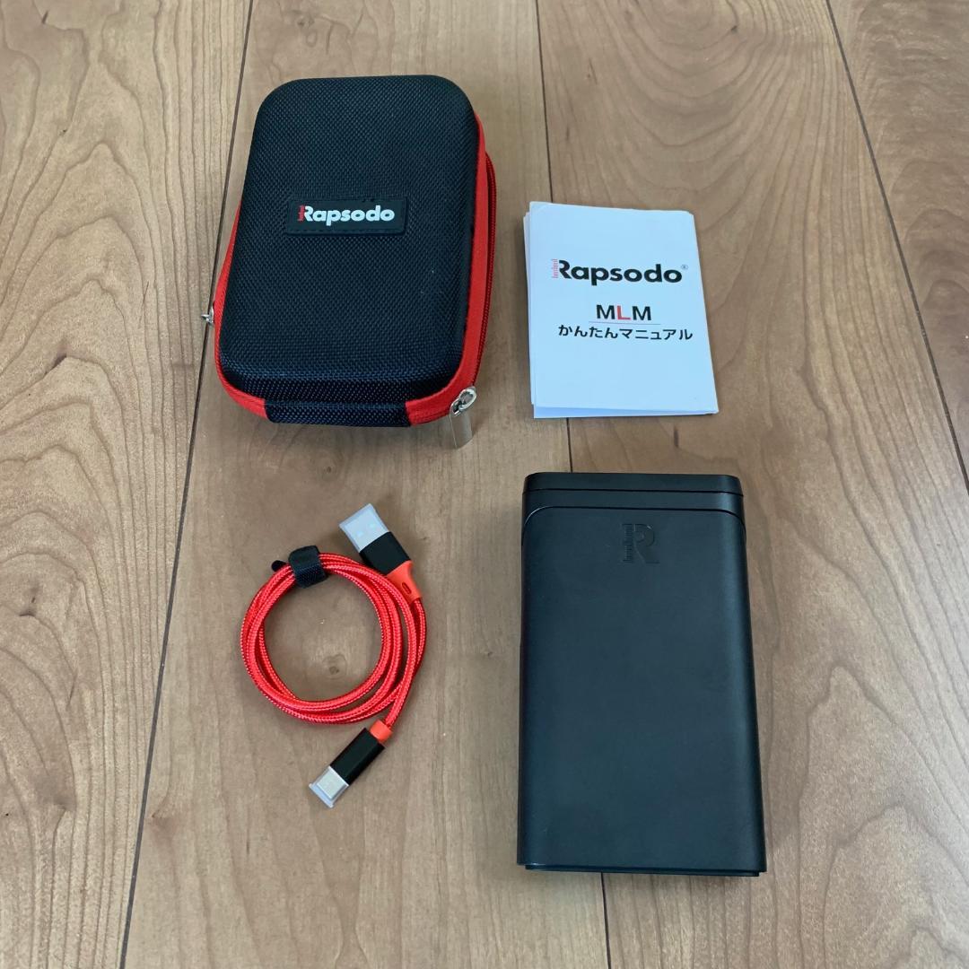 【値下げ】Rapsodo MLM ゴルフ用弾道測定器 専用ケース付
