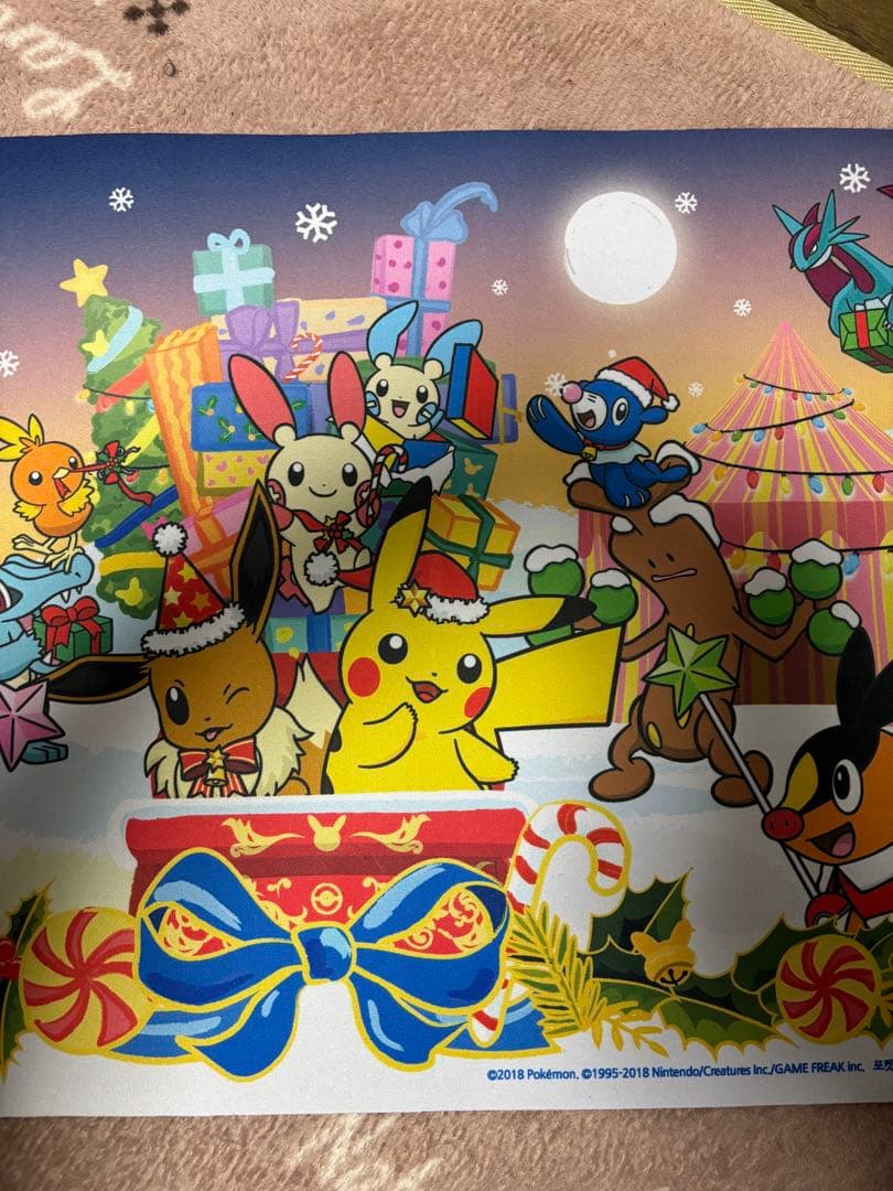 韓国限定　ポケモン　ウィンターかーニバル　マット　公式