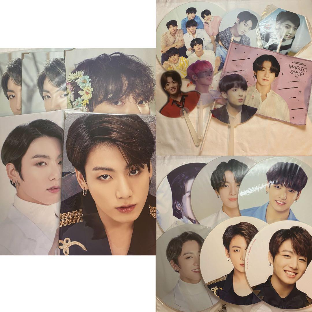 BTS ジョングク うちわ プレミアムフォト セット まとめ売り