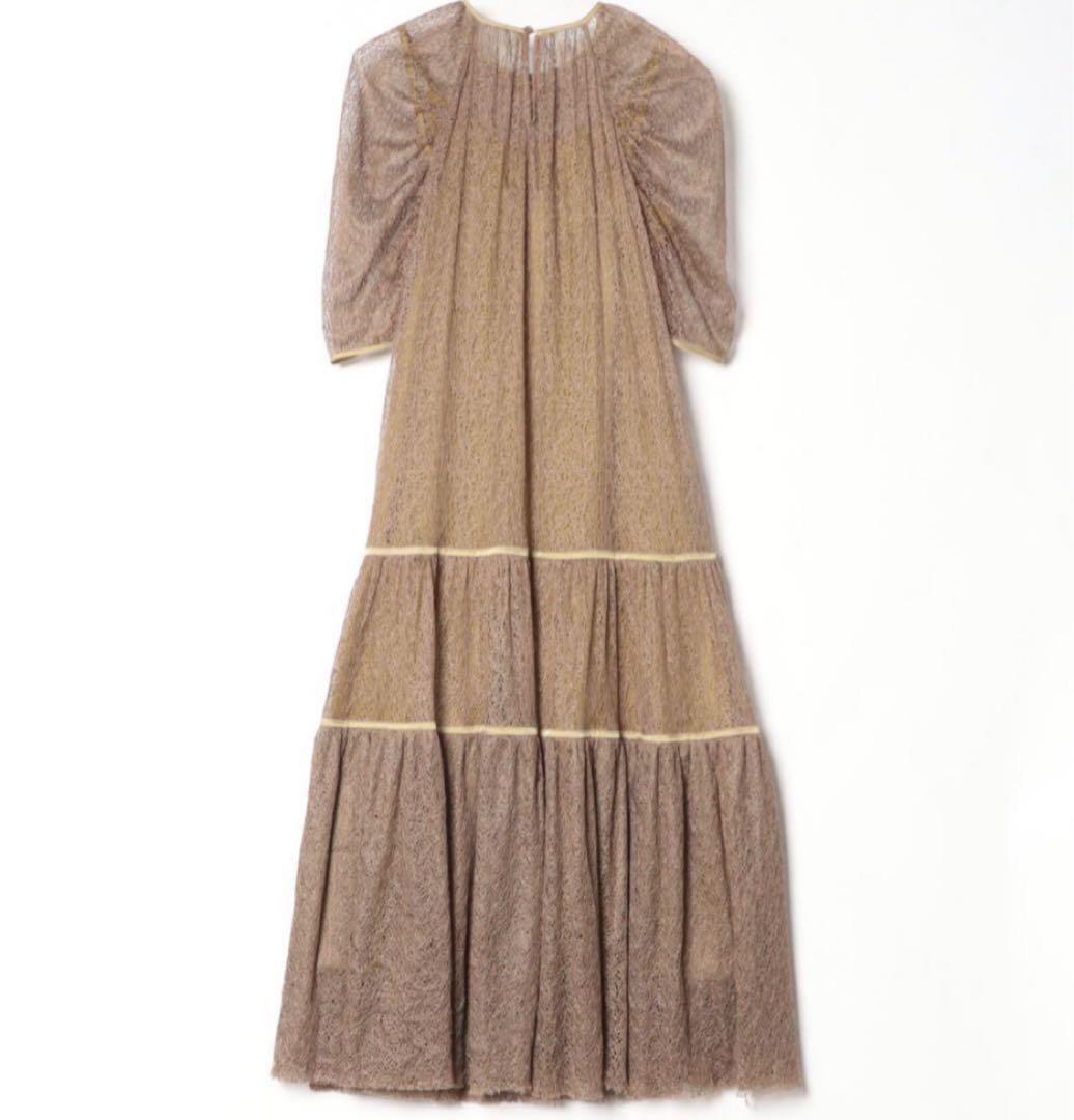 ワンピース Ameri MEDI MELON TULLE LAYERED DRESS S