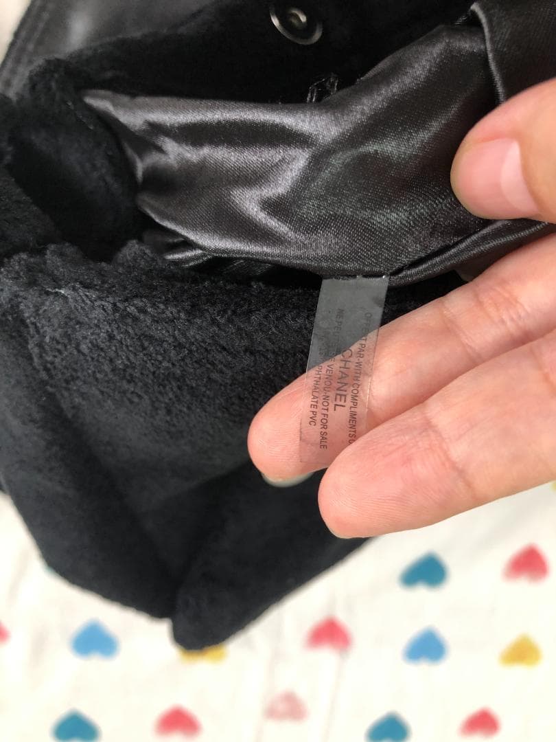 ほぼ未使用　｛黒+白｝ ノベルティ ショルダーバッグ