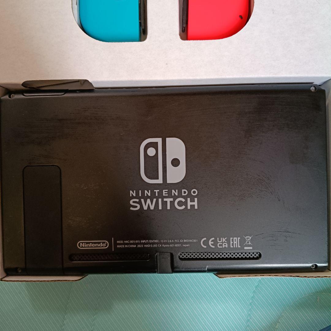 Nintendo Switch ネオンブルー/ネオンレッド[ジャンク品］