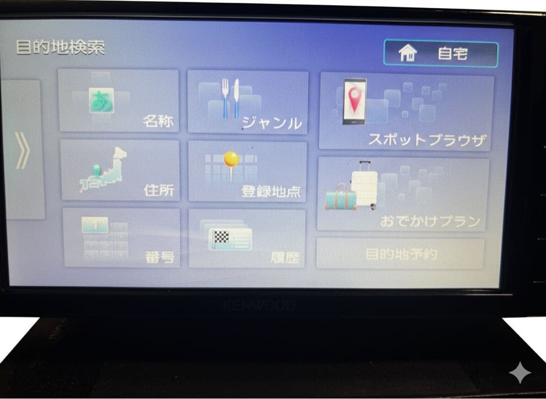 ケンウッド 7インチスクリーンカーム MDV-D311W、2024