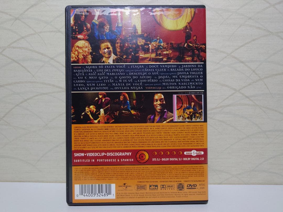 Rita Lee　Acústico DVD　ヒタ・リー