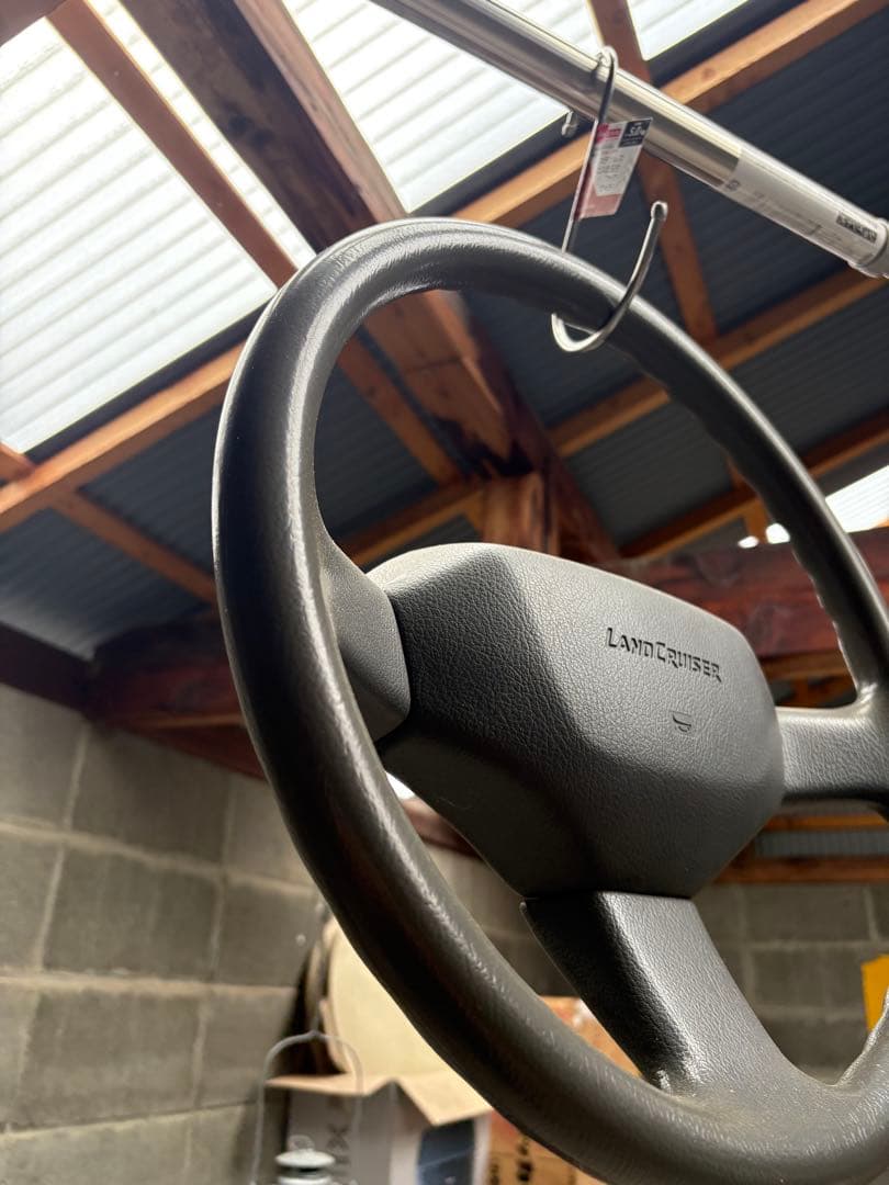 78プラド ステアリングホイール