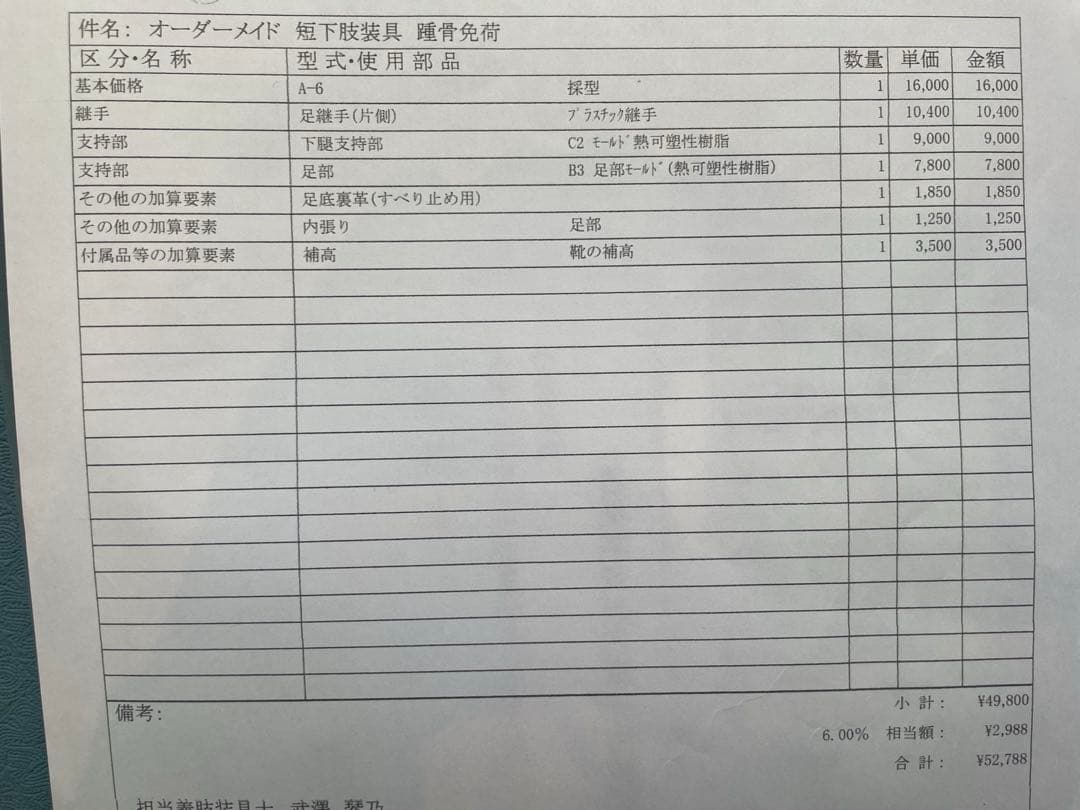 左足踵骨折用 装具 サポーター 24cm〜27cm