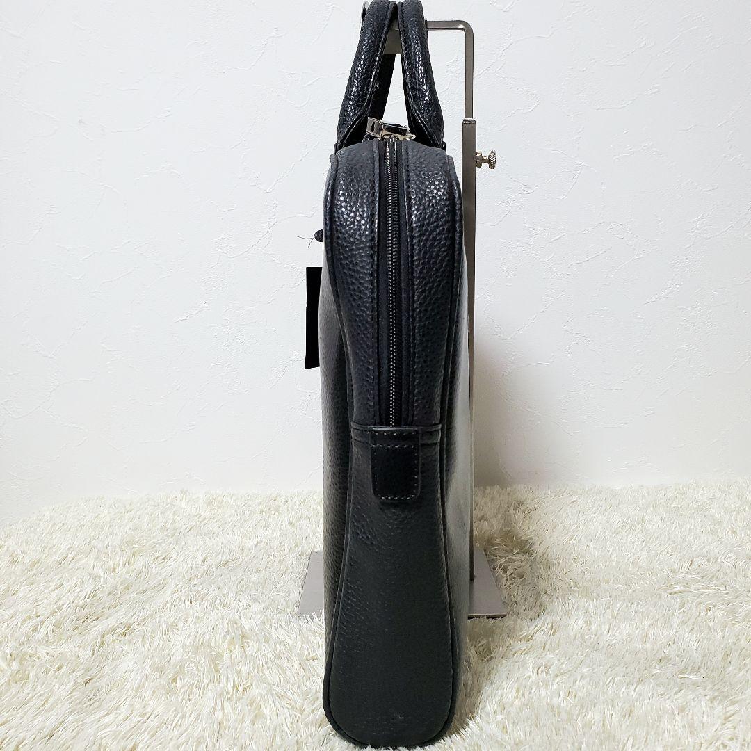 完売品！新品✨マトゥーリ シボ革 ビジネスバッグ オールレザー 南京錠　毛玉様