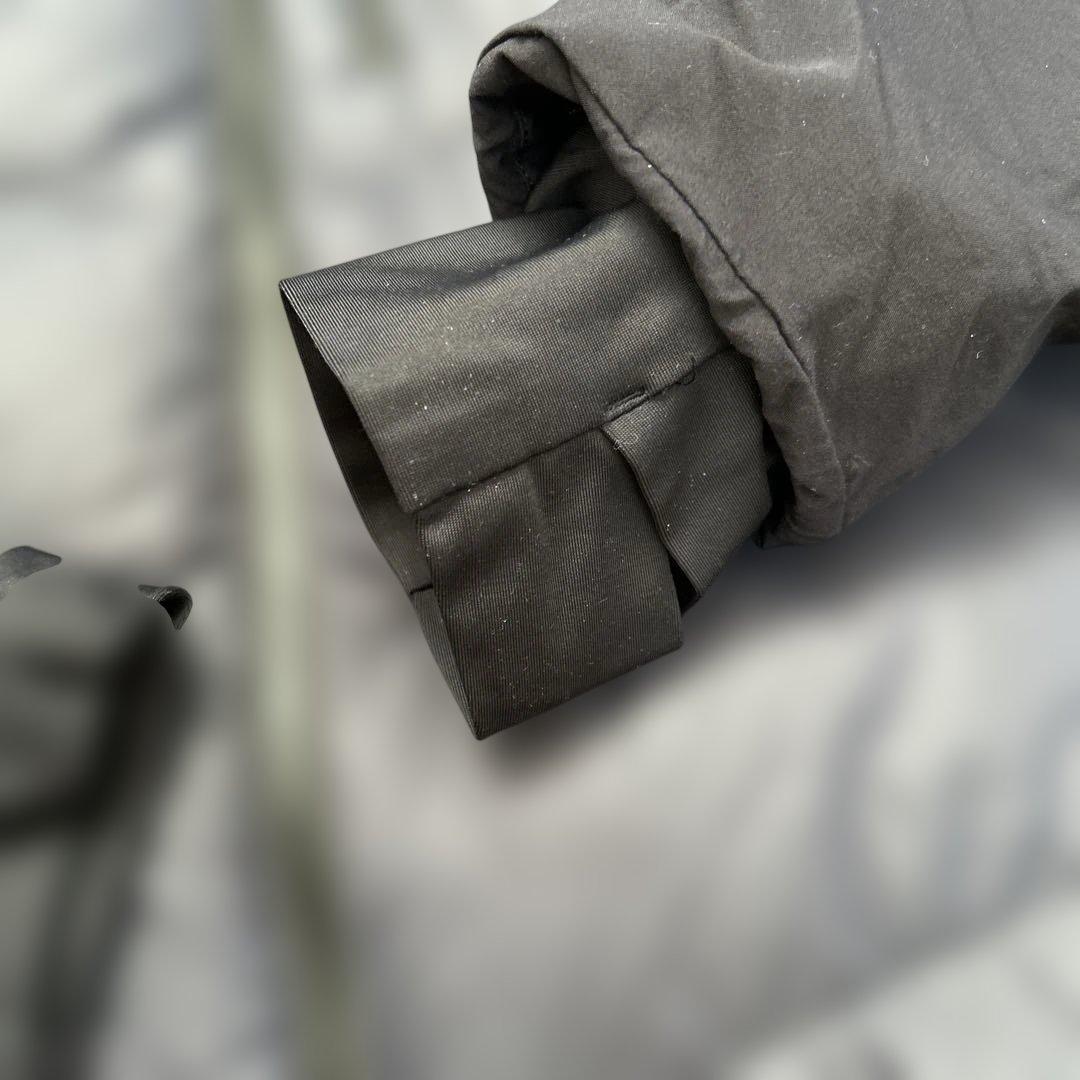 MAMMUTフード付きダウンジャケット ブラック