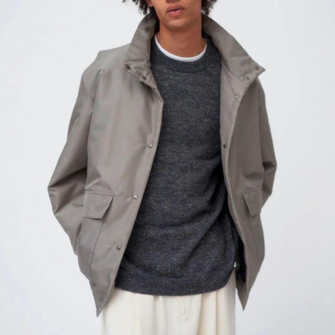 【定価14万円】ATON Silk Coating Padded Coach