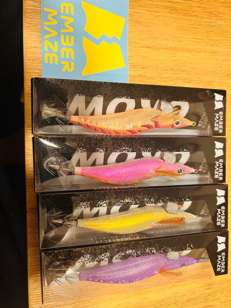 さとしエンバーメイズ　3.5 8本セット　ステッカー付き