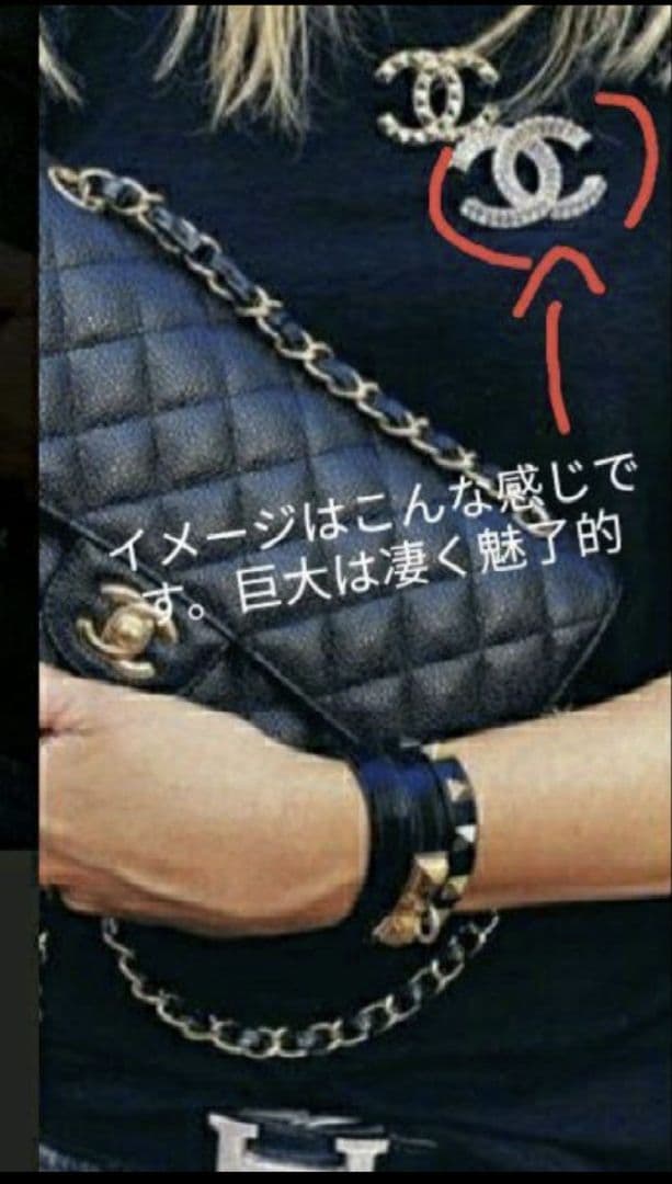 今日まで値下げ！正規品デカココマークシャネルブローチ柔らかゴールド