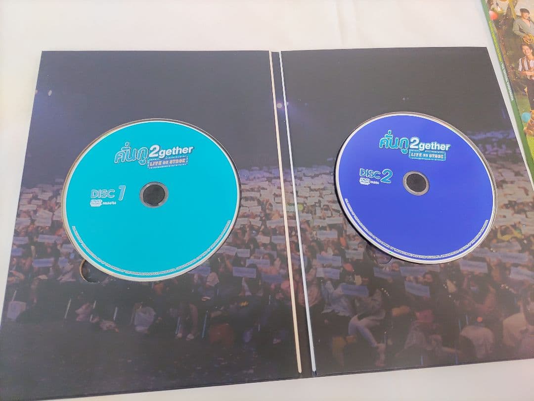 2gether LIVE ON STAGE DVD BOX＆ポストカードセット