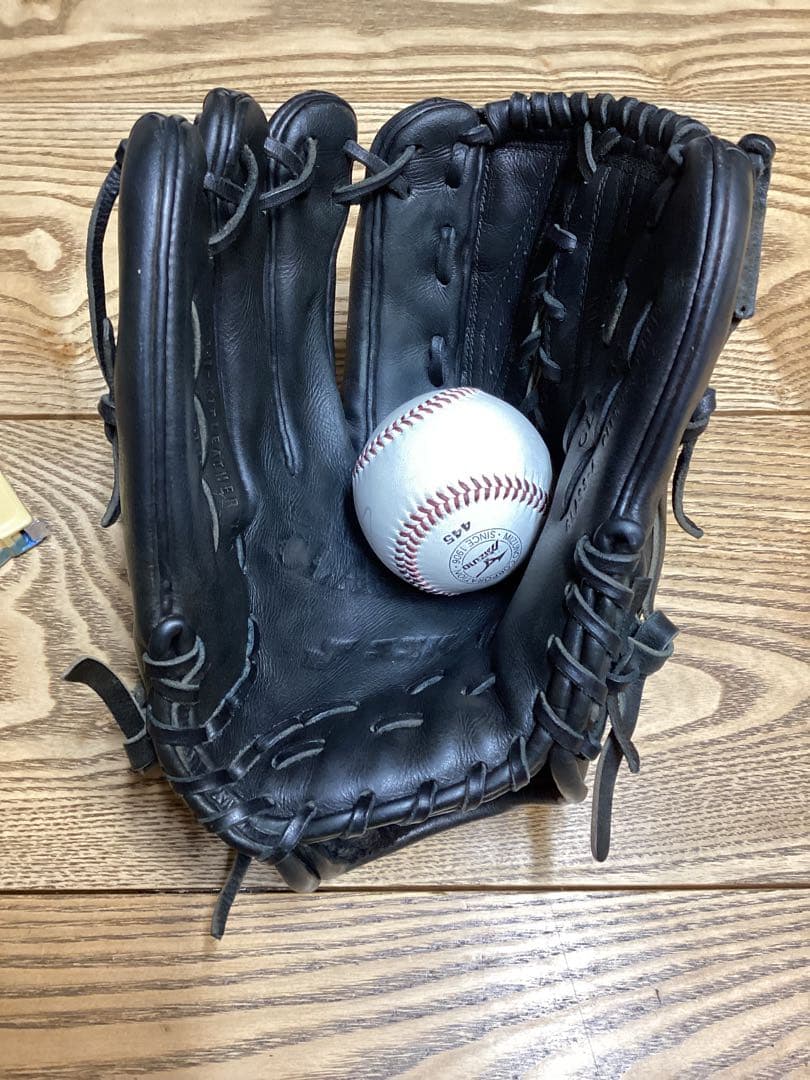 圭*ま様 キップレザー 日本製 硬式 左 グローブ 高校野球 投手用 外野手用