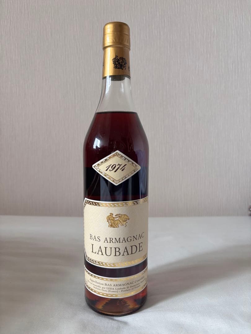 1974 BAS ARMAGNAC LAUBADE 木箱入りす