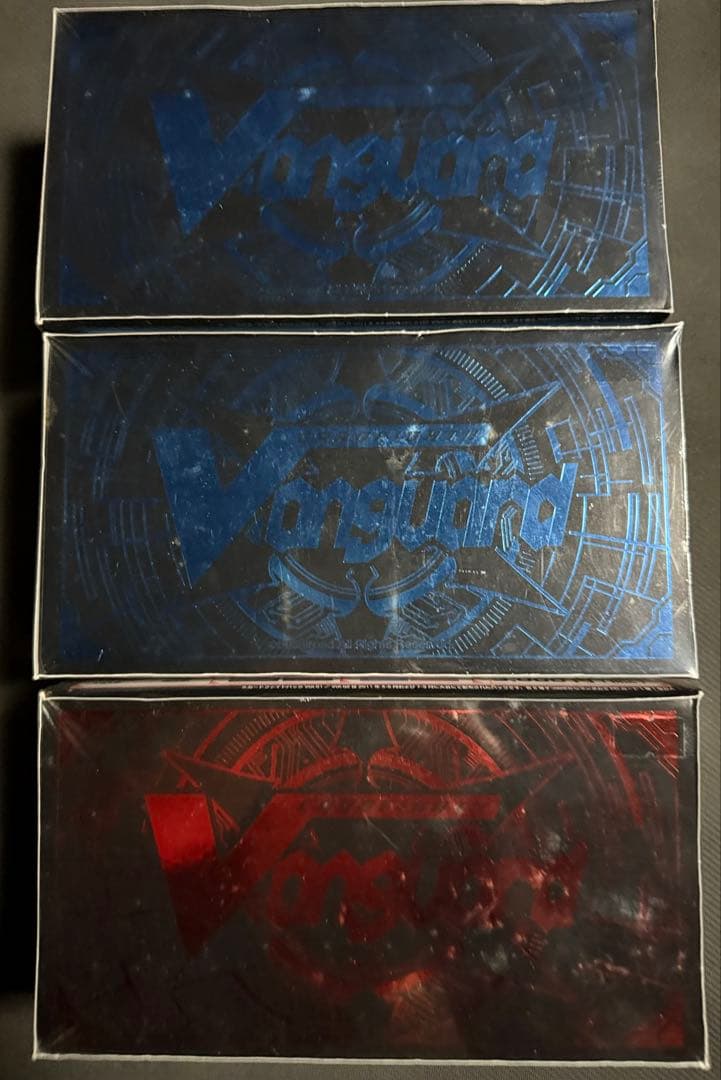 ヴァンガード はじめようセット レッド 2個 ブルー 1個