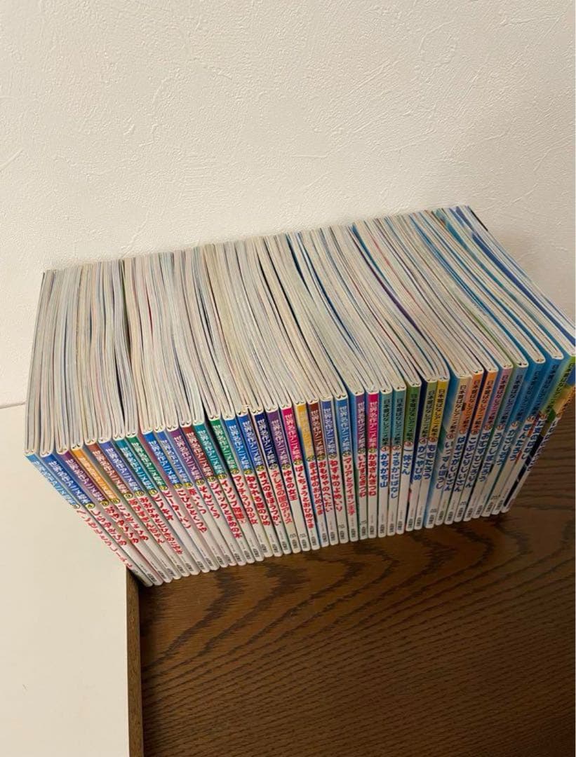 【世界名作アニメ絵本25冊】／【日本昔ばなしアニメ絵本14冊】合計39冊