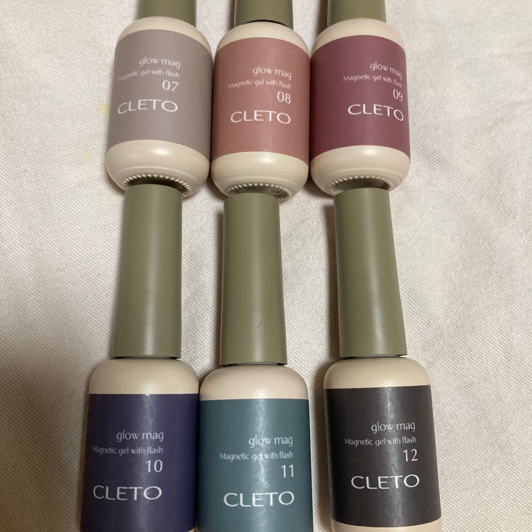 CLETO glow mag 6本セット マグネットジェル