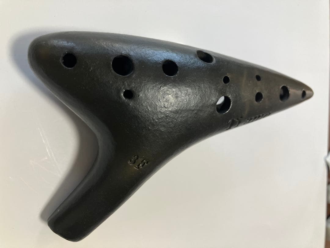 Ti amo ティアーモ オカリナ ３F (SF) 黒陶モデル 13穴