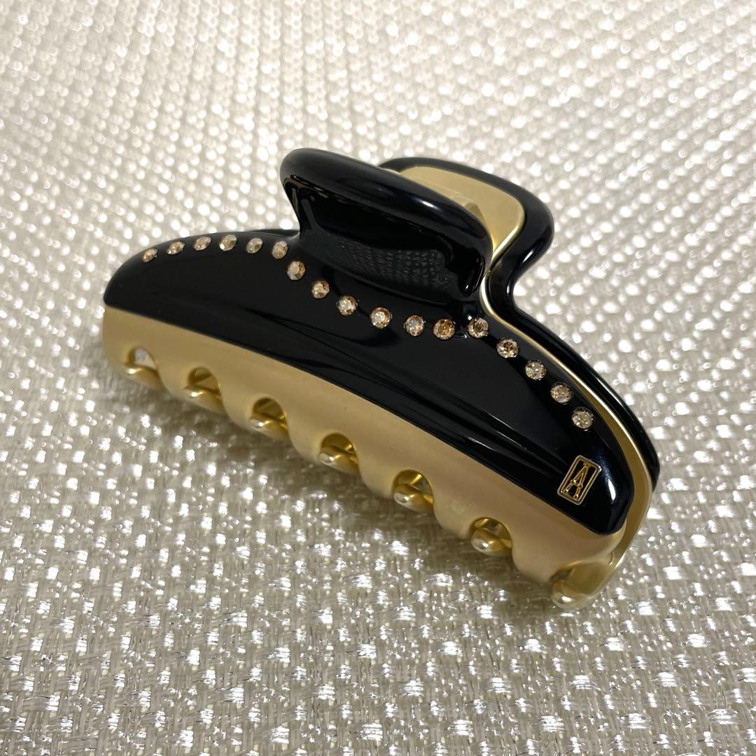 アレクサンドルドゥパリ　ヴァンドームクリップ Mサイズ　ゴールド　ブラック