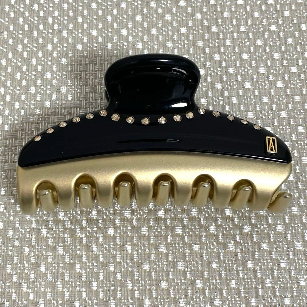 アレクサンドルドゥパリ　ヴァンドームクリップ Mサイズ　ゴールド　ブラック