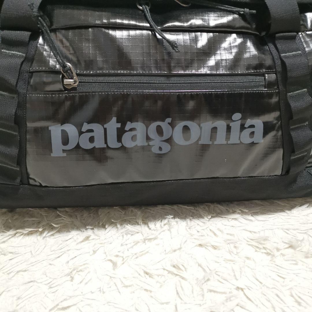 未使用級 patagonia ブラックホール ダッフル 40L ブラック