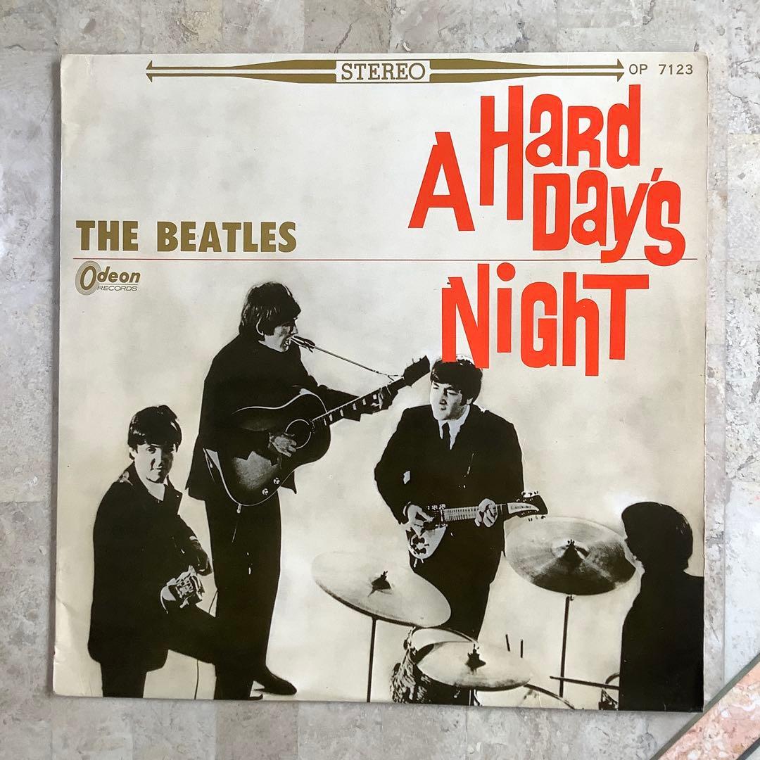 レア美品! ビートルズ 赤盤オデオン1964年オリジナル ビートルズがやって来る