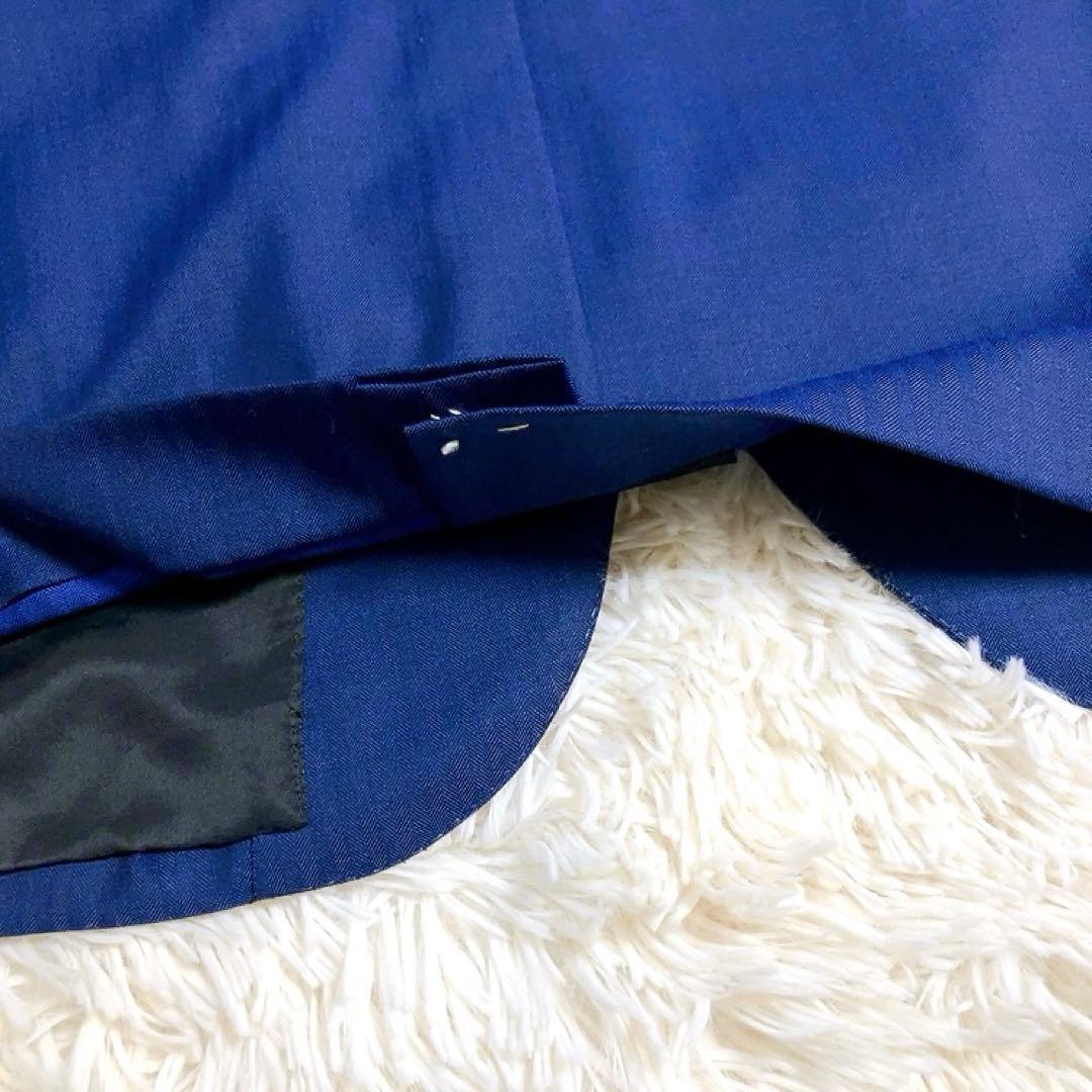 【Loro Piana・ヘリンボーン】シンプリシテプリュス　スーツ　ネイビー　S