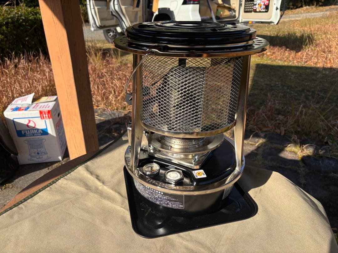 フジカハイペット FUJIKA 黒 石油ストーブ