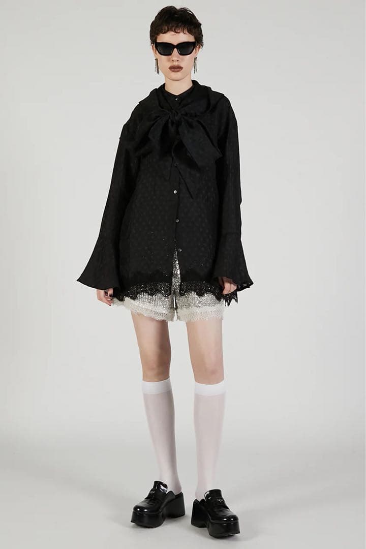 PRANK PROJECT Spangle Short Pants シルバー
