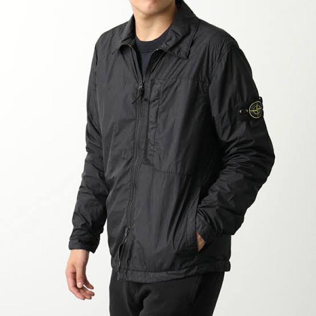 ジャケット・アウター stone  black nylon jacket