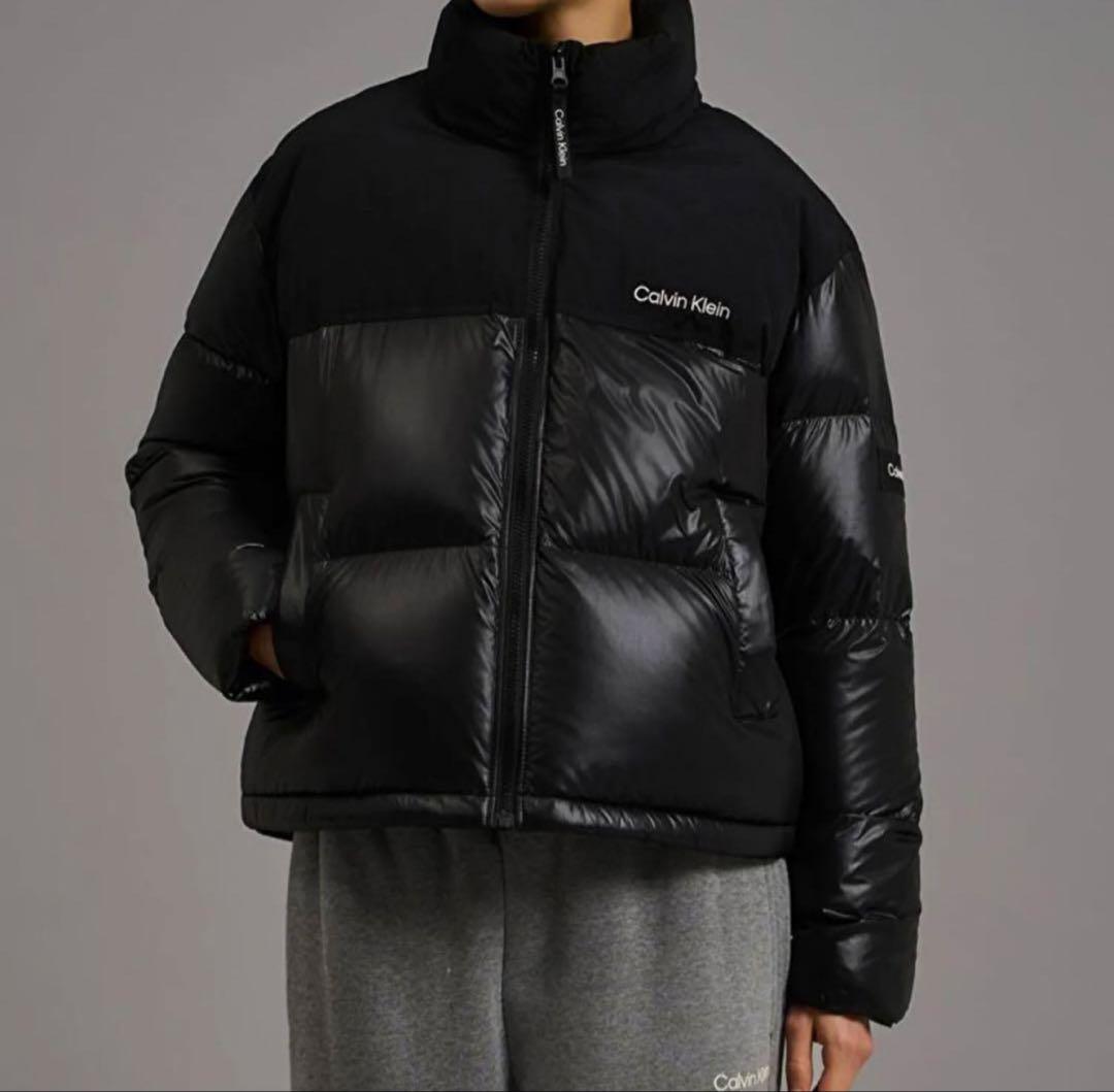   カルバンクライン ダウン ブラック 黒 Lサイズ