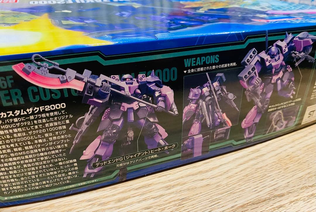 ○未開封○<HG>スーパーカスタムザクF2000