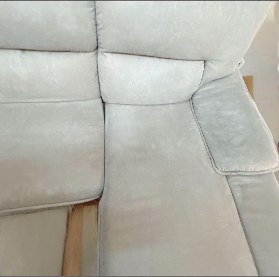 しゅんたろうさま専用▪️直接取りに来れる方▪️ カウチソファー　3人掛け　レザー