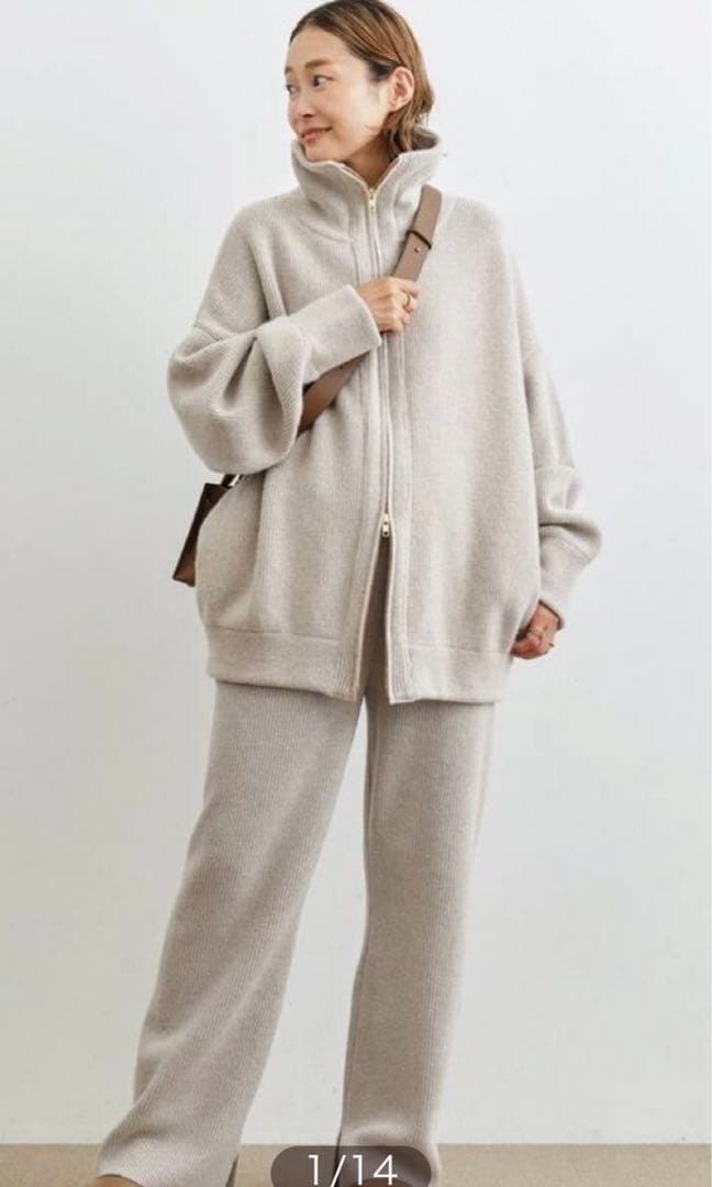 Deuxieme Classe *OLBIA ロングジップ ブルゾン