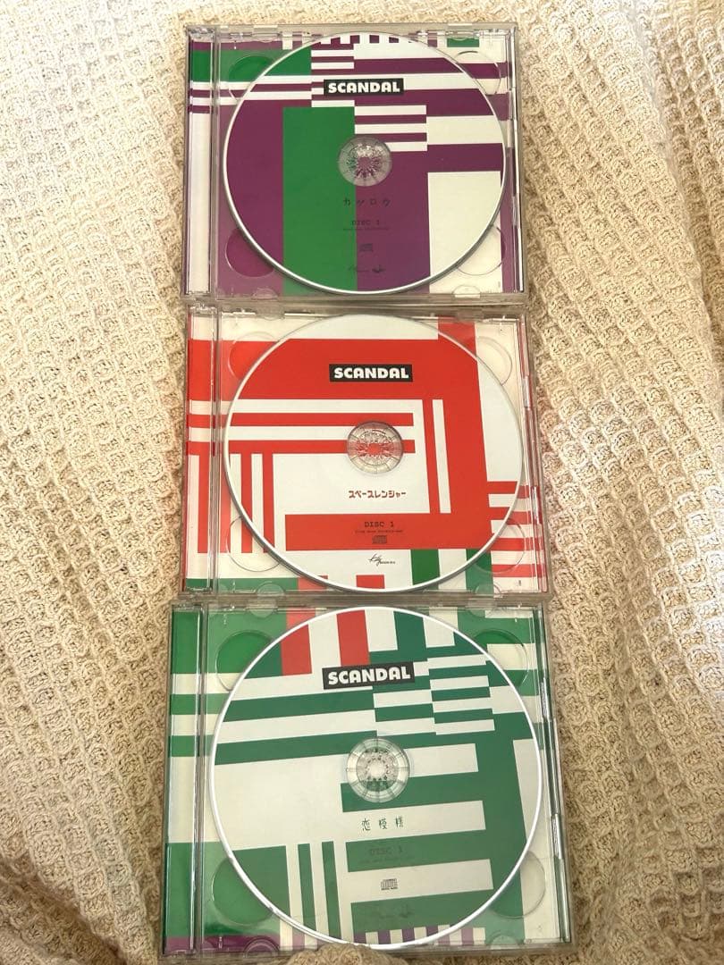 激レア！SCANDALインディーズ限定CD 恋模様　スペースレンジャー　カゲロウ