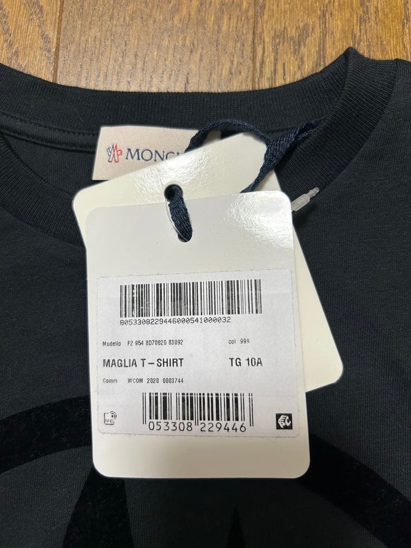 新品タグ付き★モンクレール★Tシャツ10A