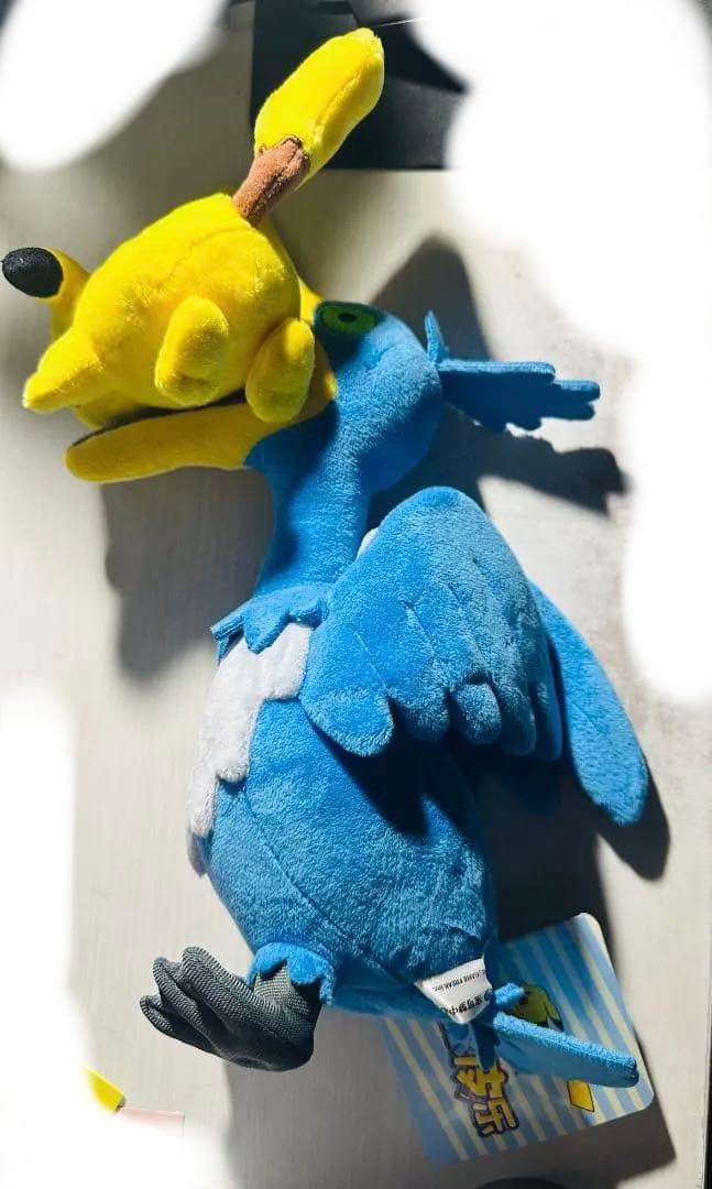 中国限定 ポケモンカードゲーム ピカチュウ&ウッウ ぬいぐるみキーホルダー