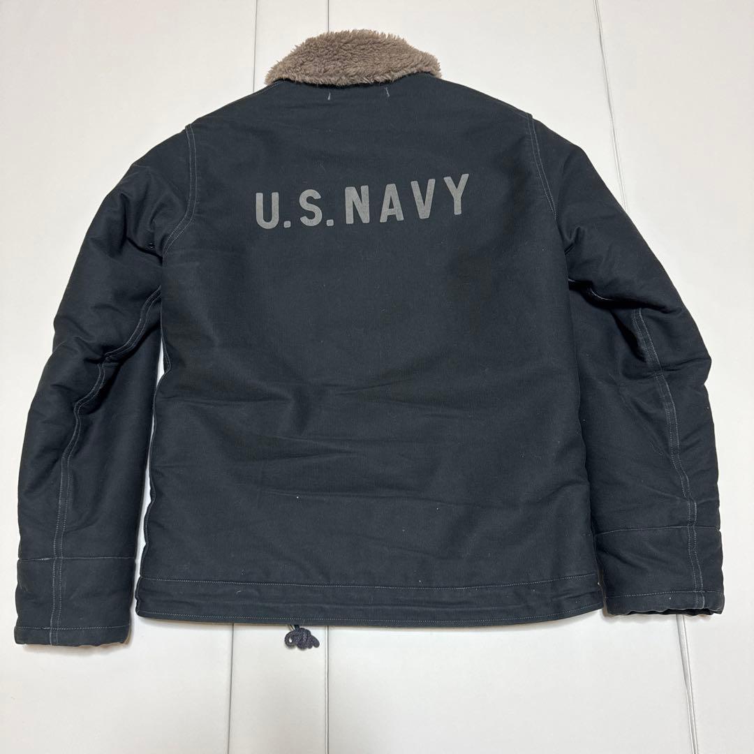 バズリクソンズ　N1 デッキジャケット　USN サイズ　38