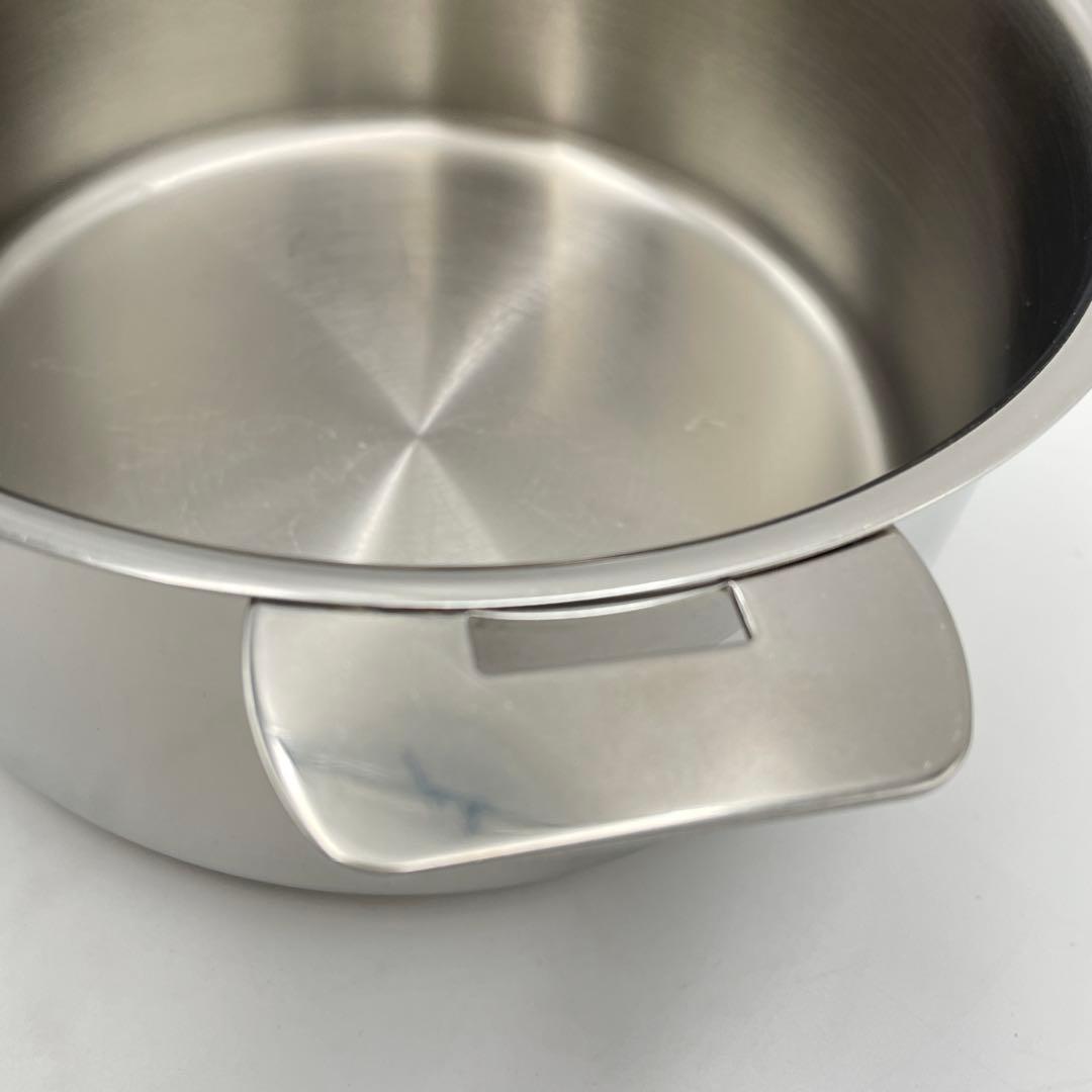 CRISTEL クリステル グラフィット 深鍋 18cm 蓋付き IH対応